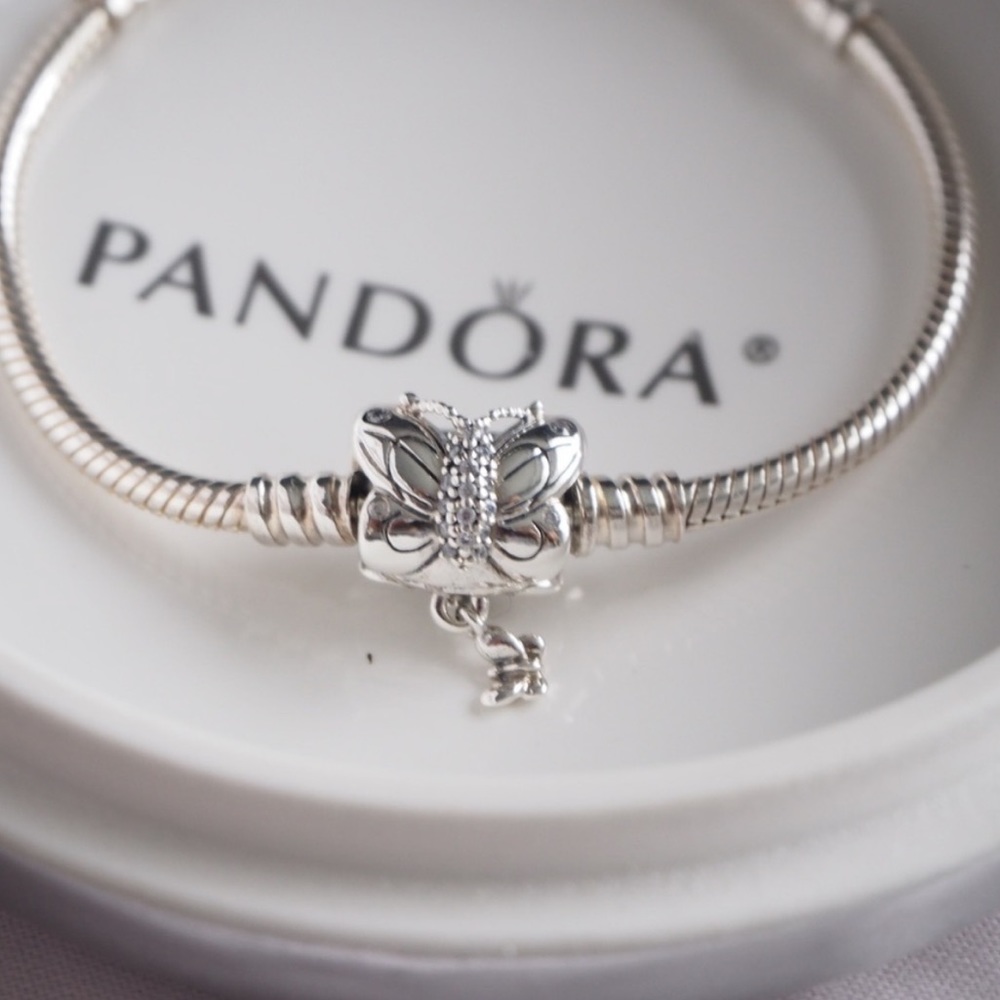 Butterfly pandora bracelet